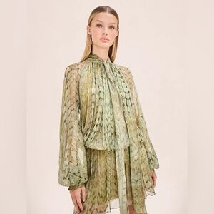 ALEXIS Hailey Dress in Verdelis NWT.